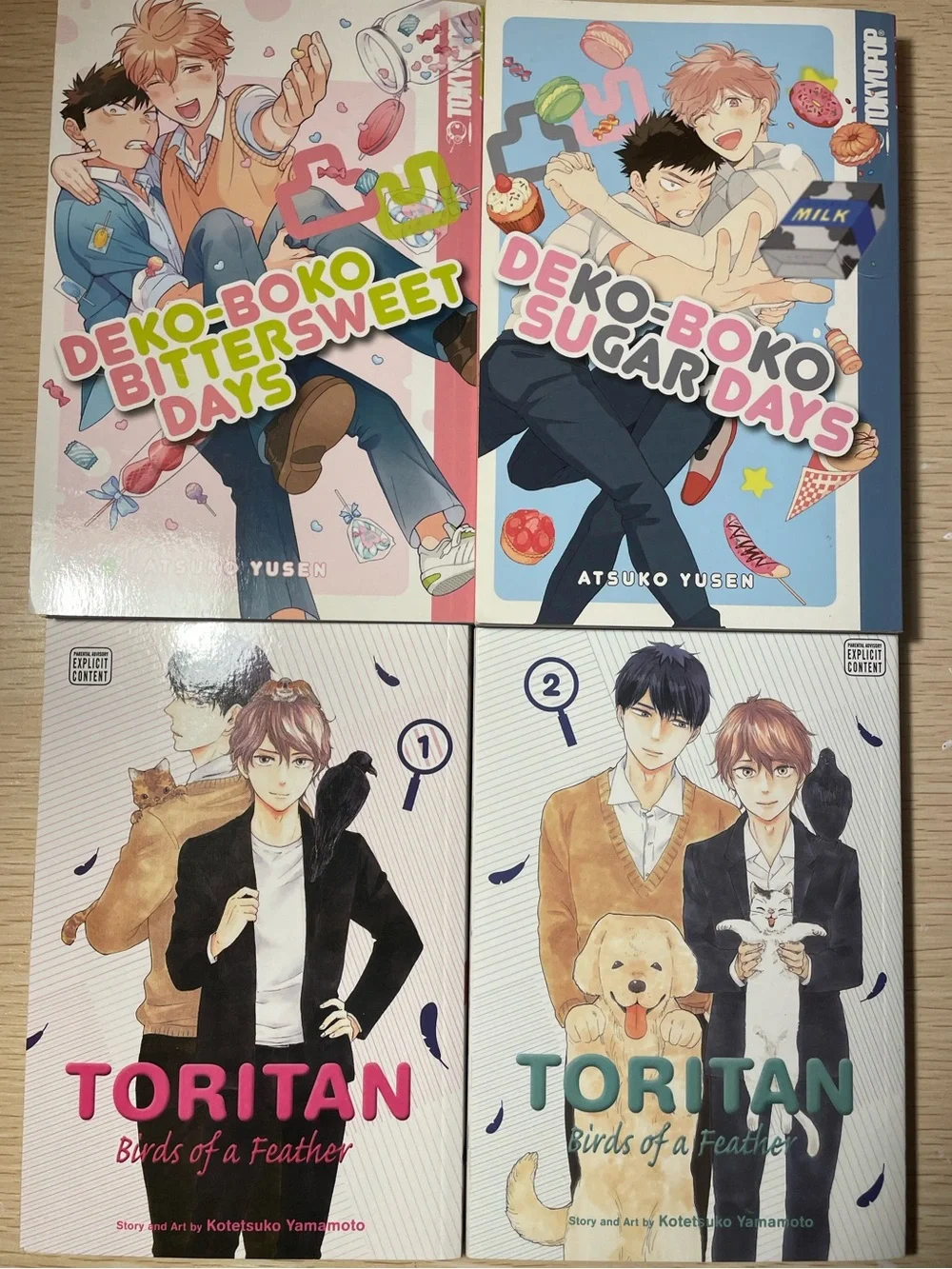 Manga volumes - BL set 2